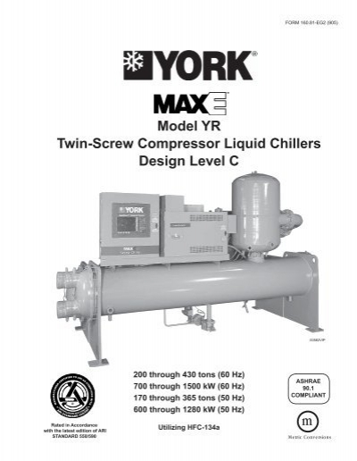 york chillers service manuals
